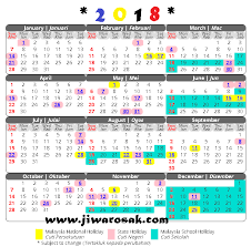 Kalender senarai cuti umum 2018 malaysia dan cuti sekolah via www.mysumber.com. Calendar Cuti Sekolah 2018 Takwim Kalendar Penggal Persekolahan 2018 Laman Ini Mengandungi Kalendar Cuti Umum Untuk Tahun 2018 Di Malaysia Pai Tenh