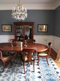 The dining room isn't a space you settle into for long periods of time, so it's an opportunity to use a strong color that is both elegant and dramatic. The Best Dining Room Paint Color Dining Room Paint Colors Dining Room Paint Dining Room Makeover