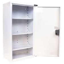 An integrated lock permits secure storage of medications, cosmetics, and personal items to reduce accidents and abuse. Med350 Medicine Cabinet Medicine Cabinets From Pharmacy Medical