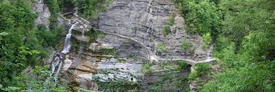 This is an area of rustic beauty with craggy gorges and winding trails bearing fire and brimstone names like 115ft tall lucifer falls and devil's kitchen. Robert Treman State Park