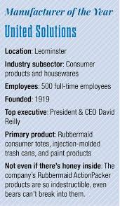 Manufacturing Awards: United Solutions: Growing workforce, sustainability  and specialties