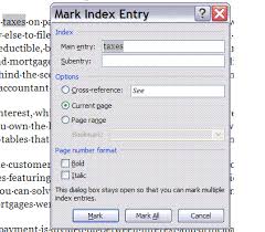 See full list on webnots.com Book Indexing Make Your Own Book Index In Microsoft Word