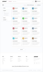 Jobbed Is A Clean And Modern Design Responsive Bootstrap Html Theme For Jobs Listing Recruitment And Employment Offering Freelancing Jobs Job List Of Jobs