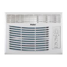Wifi air conditioners powered by smarthq™. Haier 5 000 Btu Window Air Conditioner Only In White Hwf05xcr The Home Depot