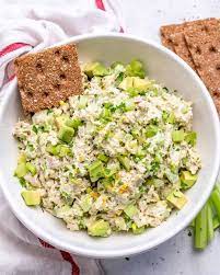 Easy Avocado Chicken Salad Recipe Chicken Salad Recipes Avocado Chicken Salad Chicken Avocado