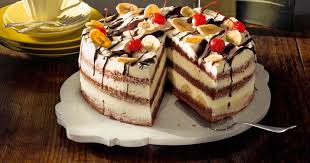 Banana Split Torte Rezept Meine Familie Ich Europas Grosstes Foodmagazin Rezept Lebensmittel Essen Torten Rezepte Leckere Torten