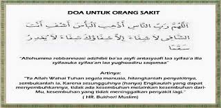 Hal ini berdasarkan hadis yang diriwayatkan oleh abu hurairah ra mafhumnya 4. Ucapan Kepada Orang Sakit Katapos
