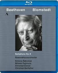 Beethoven, L. van: Symphony No. 9, "Choral" (Šaturová, Mihoko Fujimura,  Elsner, Gerhaher, Leipzig Gewandhaus Orchestra, Blomstedt) (NTSC)  [Blu-ray]: ...