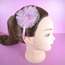 DIA47, DIADEMA PARA NIÑA TUTÚ DE TULL CORONA LENTEJUELAS