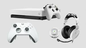 Microsoft Reveals White Xbox One Elite Controller And Xbox One X Console A New Xbox One X Bundle Has Been Xbox One Elite Controller Xbox Controller Xbox One