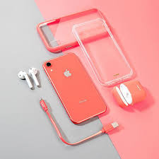Getting The New Coral Iphone Xr We Ve Got You Covered Featuring Link Duo Lightning Cable Accents Tempered Glass Ca Iphone Phone Cases Iphone Phone Iphone