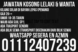 Jika anda sedang mencari kerja kosong 2019 maka anda berada di laman web yang betul. Jawatan Kosong Pulau Pinang 4730 Mk8 Tanah Liat Bukit Mertajam 2021