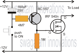 Td2 series time delay relays are available for delay on operate or delay on release operation. Single Mosfet Timer Circuit Homemade Circuit Projects