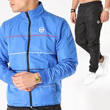 Pantalon de survêtement sergio tacchini édition rolex paris masters taille l neuf sous emballage d'origine, non ouvert et avec étiquette. Sergio Tacchini Ensemble De Survetement Zakar Bleu Roi Noir Laboutiqueofficielle Com