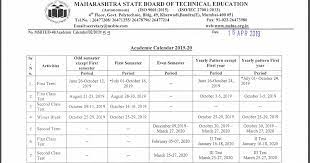 Msbte Timetable Winter 2019 20 Online Msbte Com Download Pdf