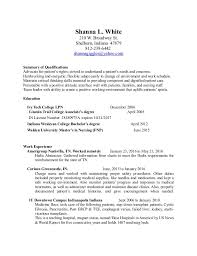 Family Nurse Practitioner Resume