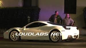 Justin bieber is happy with his latest conquest. Justin Bieber Ferrari 458 W Lil Za Pulled Over Youtube