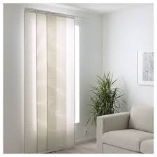 Ikea Fonsterviva Panel Curtain White Beige Panel Curtains Ikea Panel Curtains White Curtains