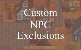 Minecraft mod custom npc wiki. Custom Npc Exclusions At Stardew Valley Nexus Mods And Community