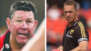 Jun 10, 2021 · clarkson, who has coached the hawks in 379 games since being handed the reins in 2005, was tetchy when talking about himself, mitchell and collingwood's vacancy throughout a press conference on thursday. Afl 2020 Alastair Clarkson Brett Ratten Press Conference Comments St Kilda Vs Hawthorn Keepings Off Won T Work In Big Games