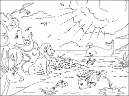 So god created the great. Free Coloring Page 18 Oct 2023 Creation