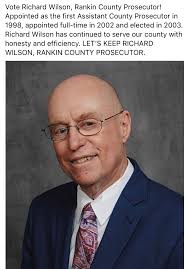 Richard Wilson, Rankin County Prosecutor
