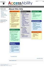 Accessibility At Penn State Web Development Design Instructional Design Inclusive Design