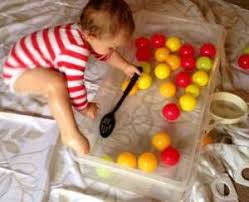 Indoor Water Play For Babies And Toddlers Toddler Activities Infant Activities Baby Play