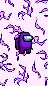 Purple Among Us With Purple Flames Wallpaper Butterfly Wallpaper Iphone Crazy Wallpaper Purple Wallpaper Iphone
