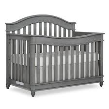 evolur hampton 5 in 1 lifestyle convertible crib storm grey walmart com cribs convertible crib bed bath and beyond