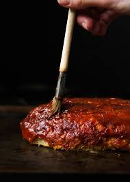 Combine the cooked vegetables in a large mixing bowl with the turkey, parsley, egg, breadcrumbs, tomato puree, steak sauce, garlic salt, onion powder, salt and pepper. Cheddar Stuffed Sweet Potato Bbq Turkey Meatloaf Ambitious Kitchen