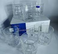 Delisoga Deli Glassware – Premium Glass Tumbler Set (6 ...