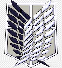 Attack on titan wings of freedom emblem logo svg cutting files for the cricut. A O T Wings Of Freedom Attack On Titan Eren Yeager Manga T Shirt Attack Police Angle Manga Logo Png Pngwing