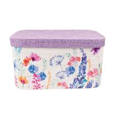 Get the best deals on decorative storage baskets. Large Botanical Print Decorative Box With Lid By Ashland Michaels