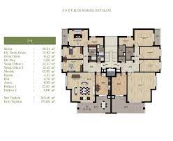 sidelya garden balat ev tasarim planlari apartman daireleri daire kat planlari