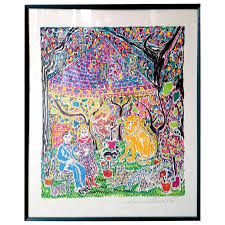 Vanderbilt left behind a pristine legacy with ties to the film and fashion. Original Signed Gloria Vanderbilt Lithograph Artist Proof Circa 1970 For Sale At 1stdibs