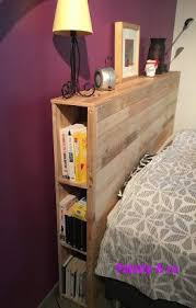 Cela vous permettra notamment de visualiser plus facilement le nombre de palettes dont vous pour la déco de votre lit, à vous de voir si vous préférez quelque chose en bois brut ou avec une touche de couleur. Tete De Lit En Palette 15 Inspirations Pour La Chambre