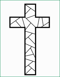 These coloring pages often feature simple cross pictures with words, flowers and sometimes thorn. Pin On Crafts