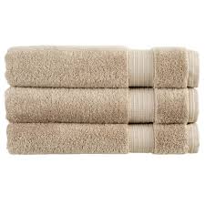 After all, we expect our towels and washcloths to keep us clean, dry us off, add to the look of our bathroom and, occasionally, wipe up after fluffy tracks mud into the house. Christy Sanctuary Bathroom Towels Pebble Oldrids Downtown