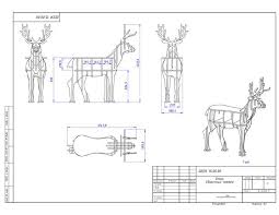Cnc Vector For Deer Coffee Table 3d Model Dxf Pdf 4 Cnc Router Machine Deer Coffee Table 3d Model