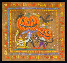 All Hallows Night Cross Stitch Chart