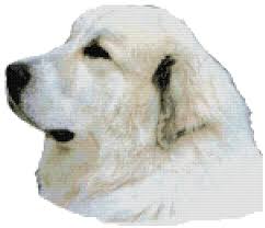 This helps you know how much cloth or fabric you need to complete back in ye olden days when i was learning to cross stitch circa 1988, counted cross stitch patterns all included little clipart directions on how to cross stitch. Patterns Great Pyrenees Dog Portrait Counted Cross Stitch Pattern Arts Crafts Sewing