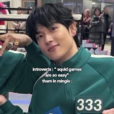 the introverts are including me #fyp #squidgame #yimsiwan #imsiwan
