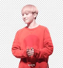 Red long sleeve shirt clipart. Seventeen Woozi 02 Smiling Man Wearing Red Long Sleeved Shirt Png Pngegg