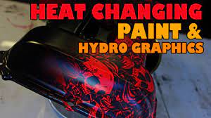 Heat Changing Paint And Hydrographics Youtube