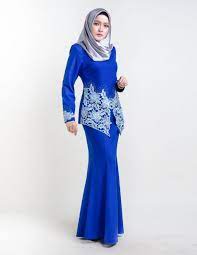 Baju raya tahun lepas beli 2 pasang. 30 Trend Terbaru Baju Kurung Moden Warna Biru Gelap Little One Scandles