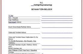.göç i̇daresi genel müdürlüğünden, kayıtlı oldukları ilden başka bir kente gitmek isteyen yabancıların, i̇l göç i̇daresi müdürlüğüne veya valiliklerin belirlediği birimlere başvurarak yol izin belgesi alabilirler. Seyahat Izin Belgesi Nasil Alinir
