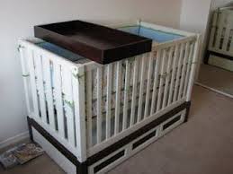 Tutorial For Diy Crib Top Changing Table Diy Crib Crib With Changing Table Baby Cribs