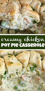 Creamy Chicken Pot Pie Casserole Casserole Recipe Chicken Pot Pie Chicken Pot Pi Creamy Chicken Pot Pie Chicken Pot Pie Casserole Chicken Pot Pie Recipes