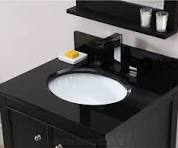 Absolute Black Granite Bathroom Vanity Tops, Absolute Black Granite  Bathroom Countertops